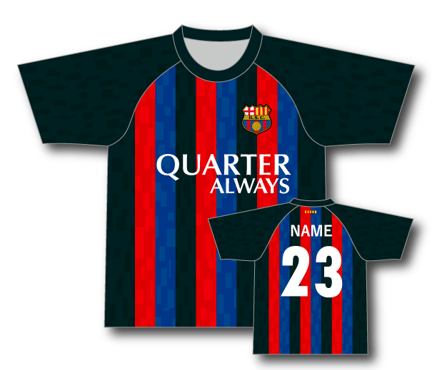 サッカーユニフォーム バルセロナ風×ホーム(22/23) - T LAB