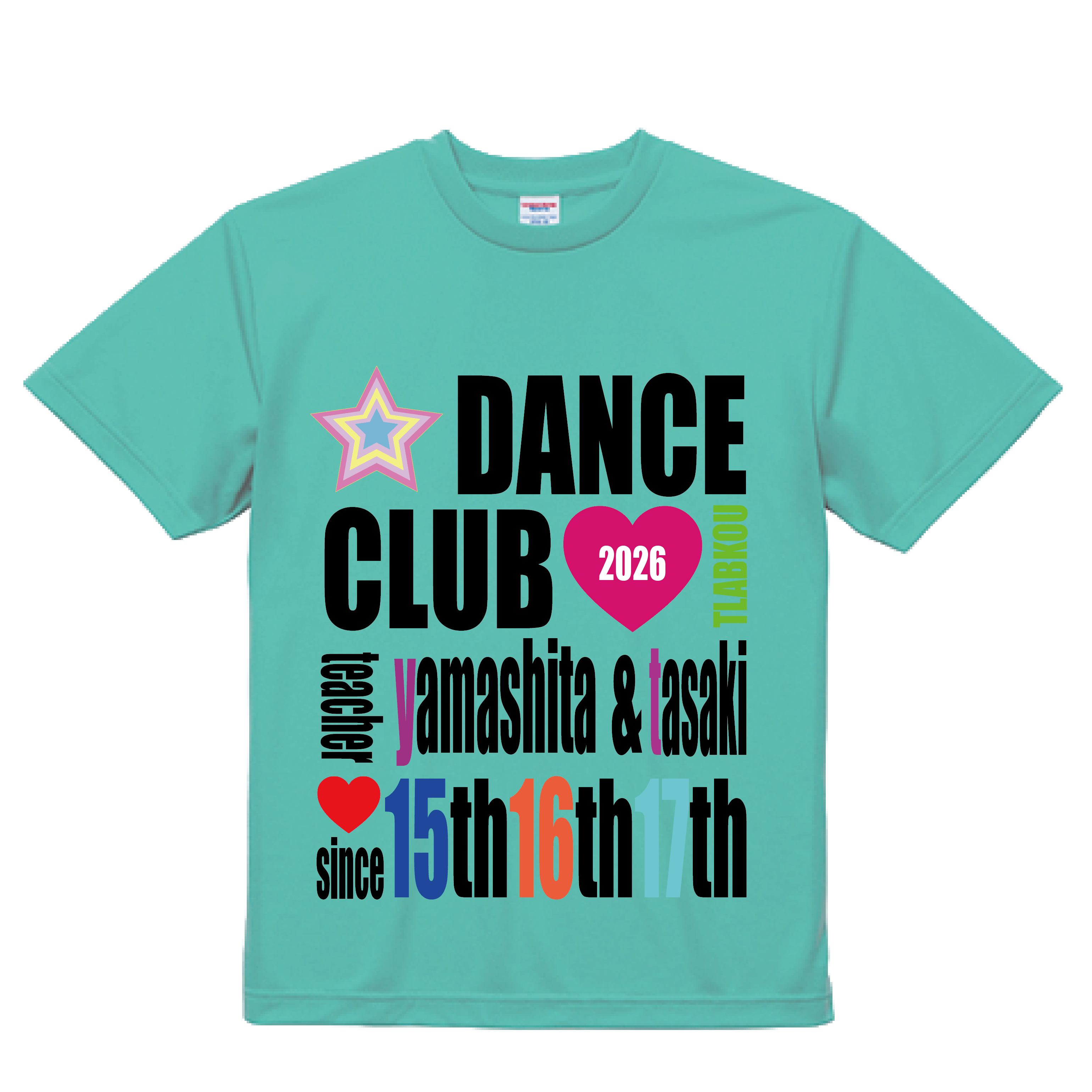 オリジナルドライ Tシャツ 部活・サークル等団体オリジナルT